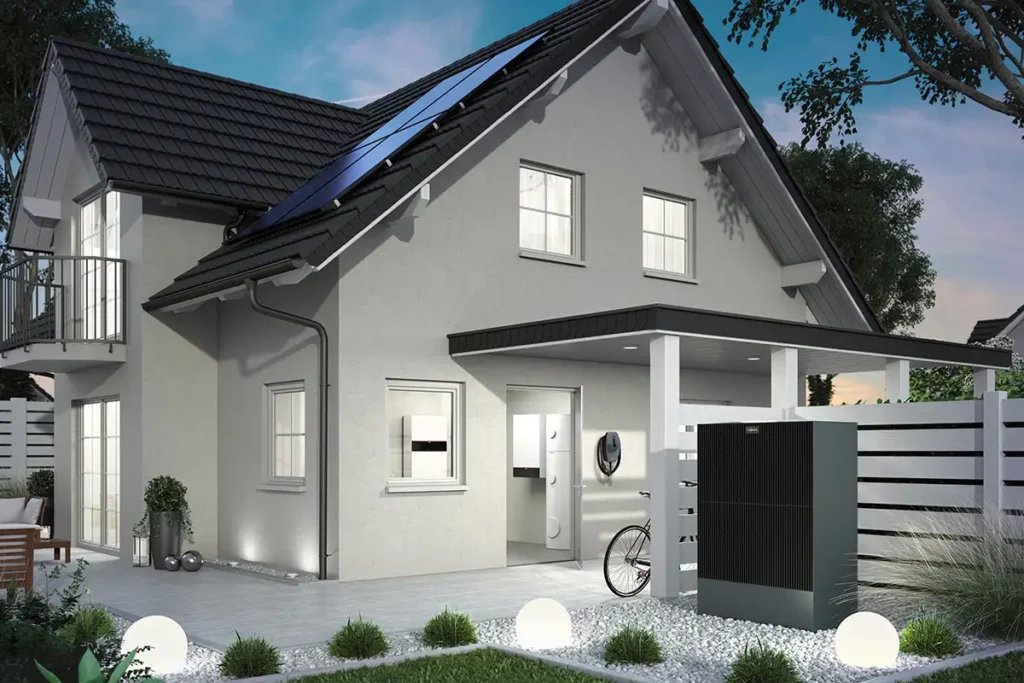 Vitocal 250-A Vitovolt Vitocharge neue Wallbox Milieu